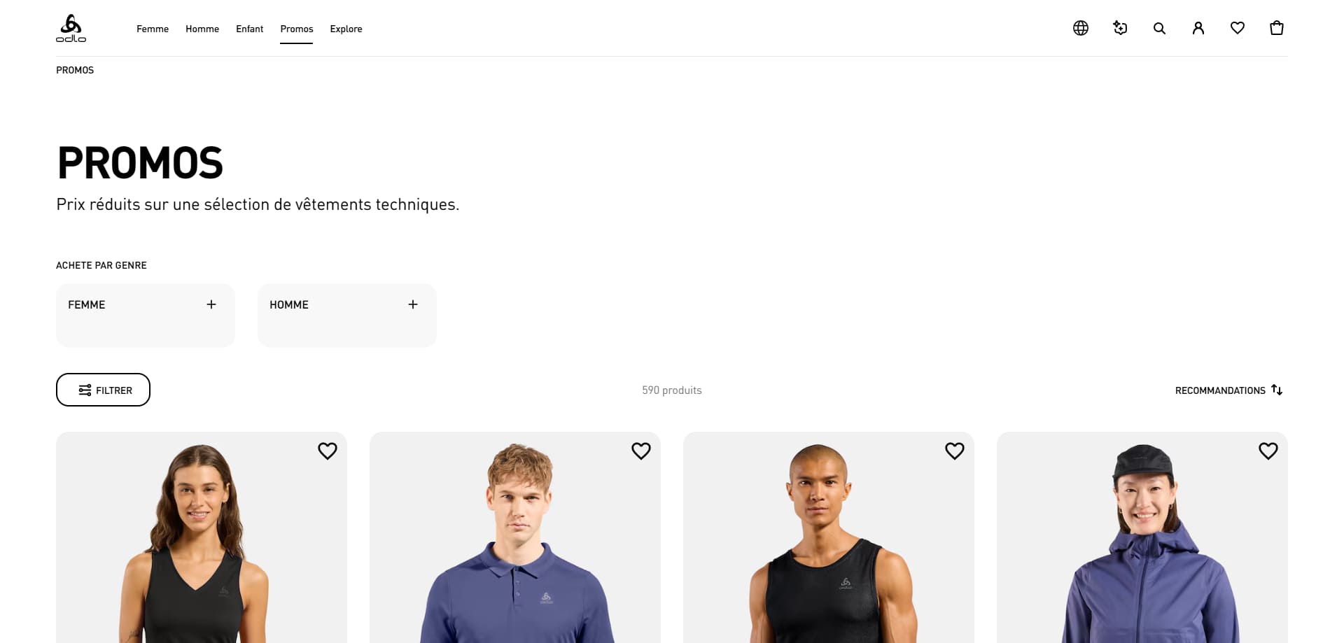 Odlo Code de réduction