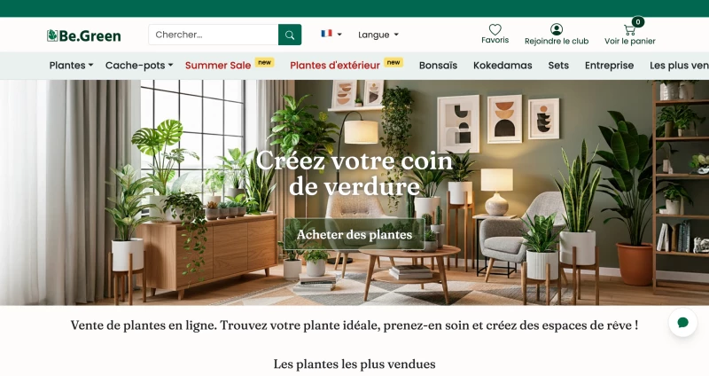 code promo Be.Green
