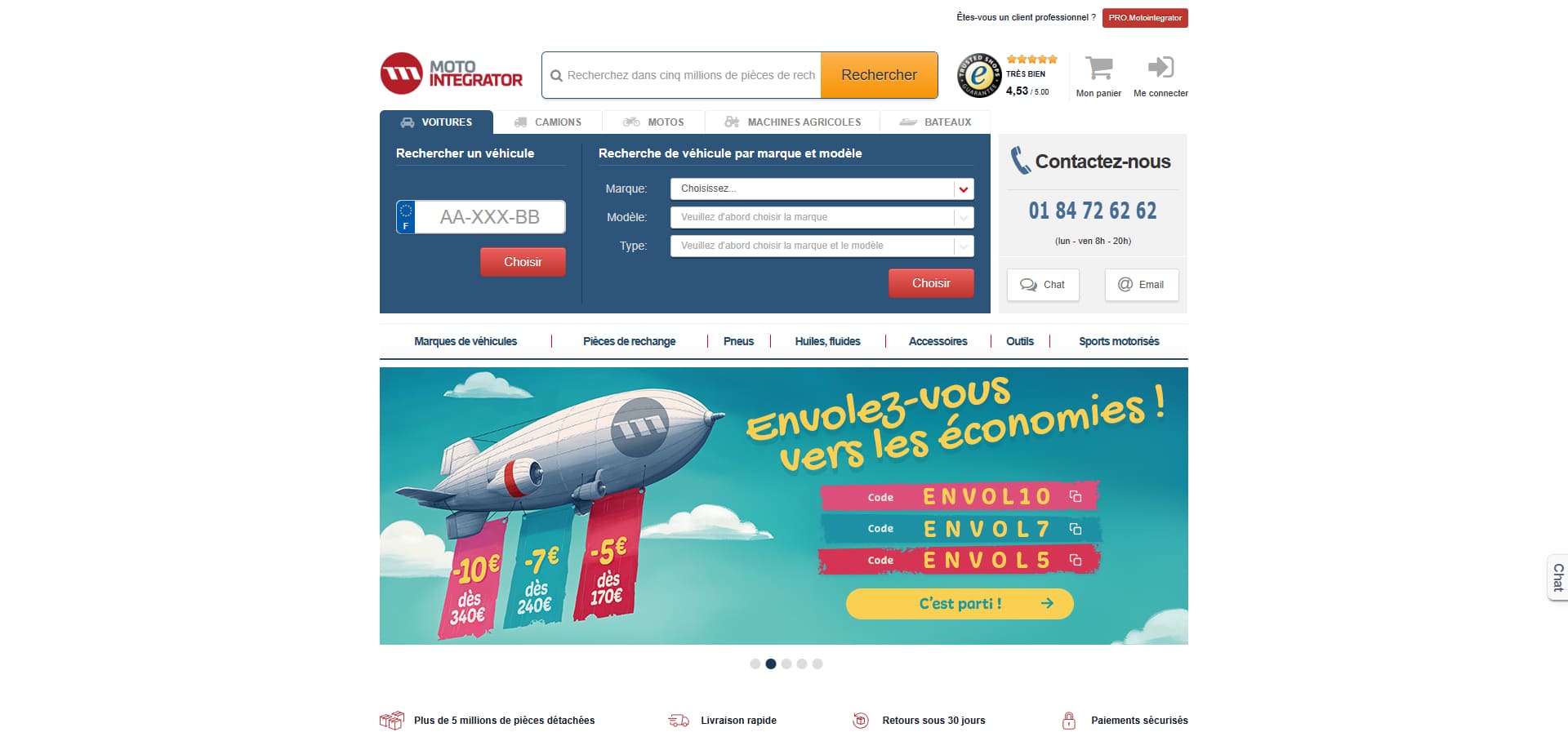 code promo Motointegrator