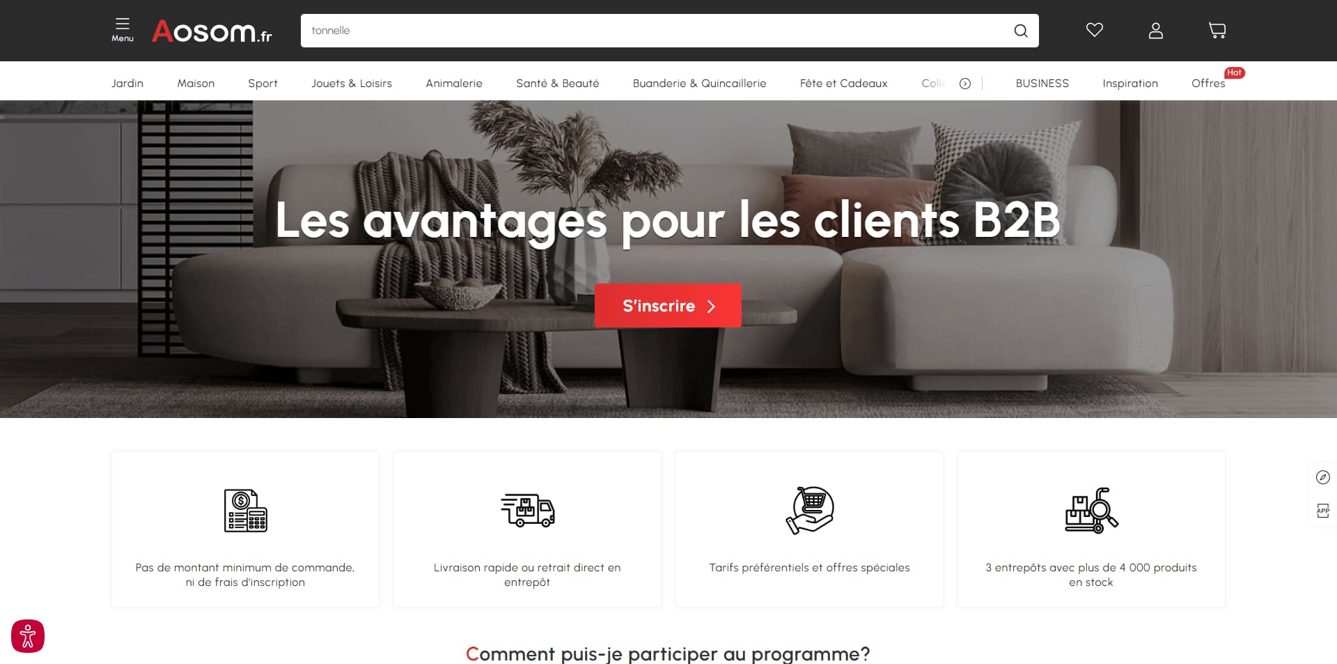 Aosom Code de réduction