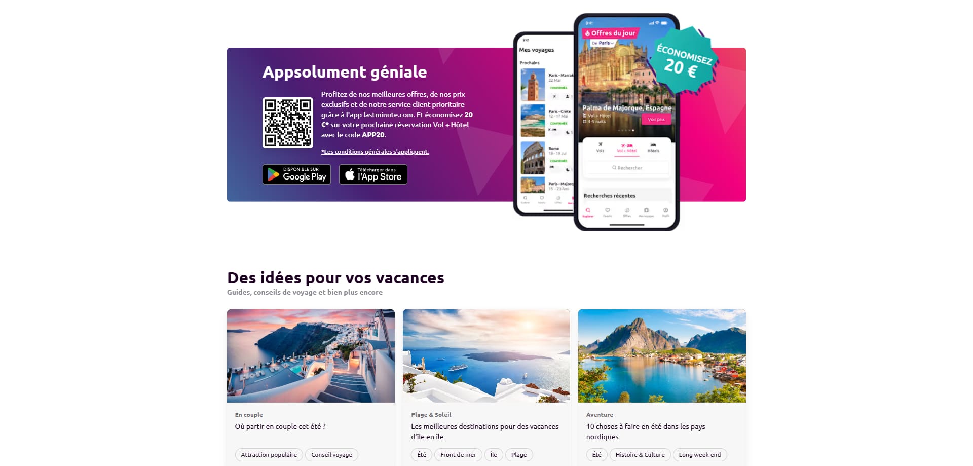 Lastminute coupons