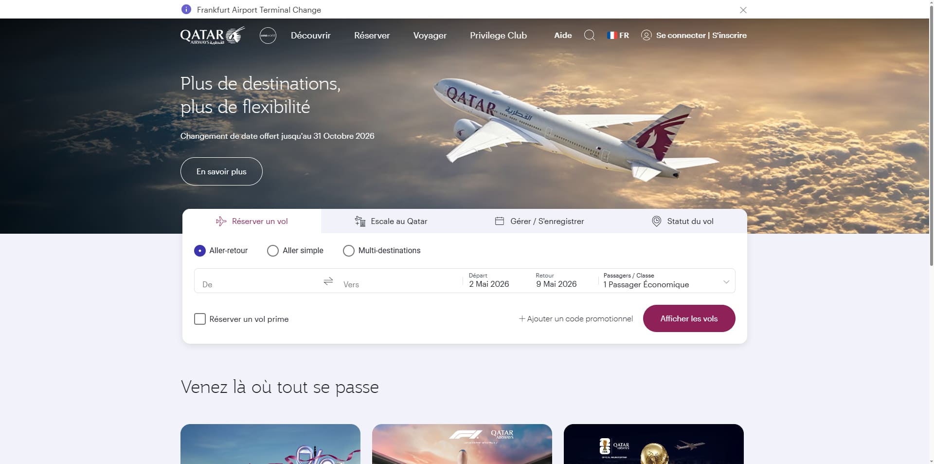 Qatar Airways Code de réduction