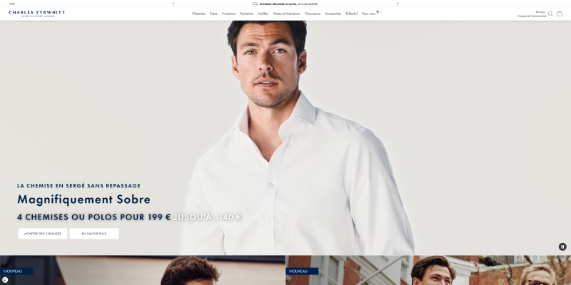 code promo Charles Tyrwhitt