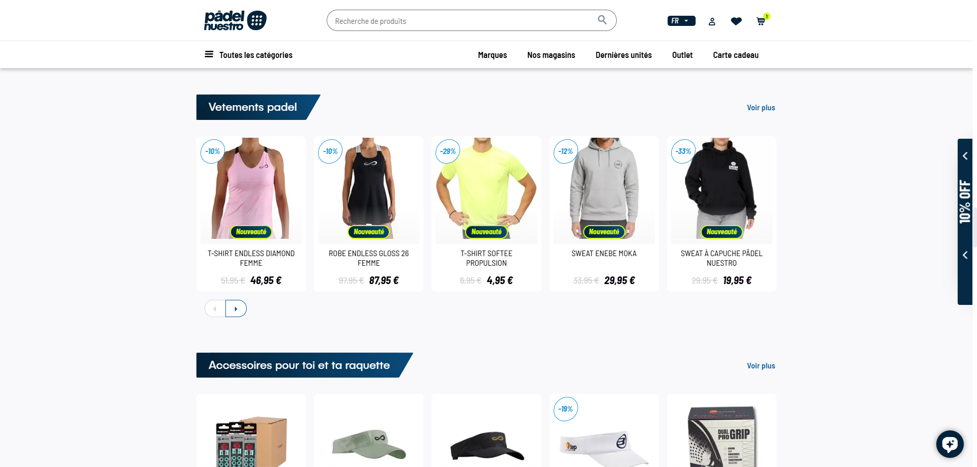 Padel Nuestro Code promo