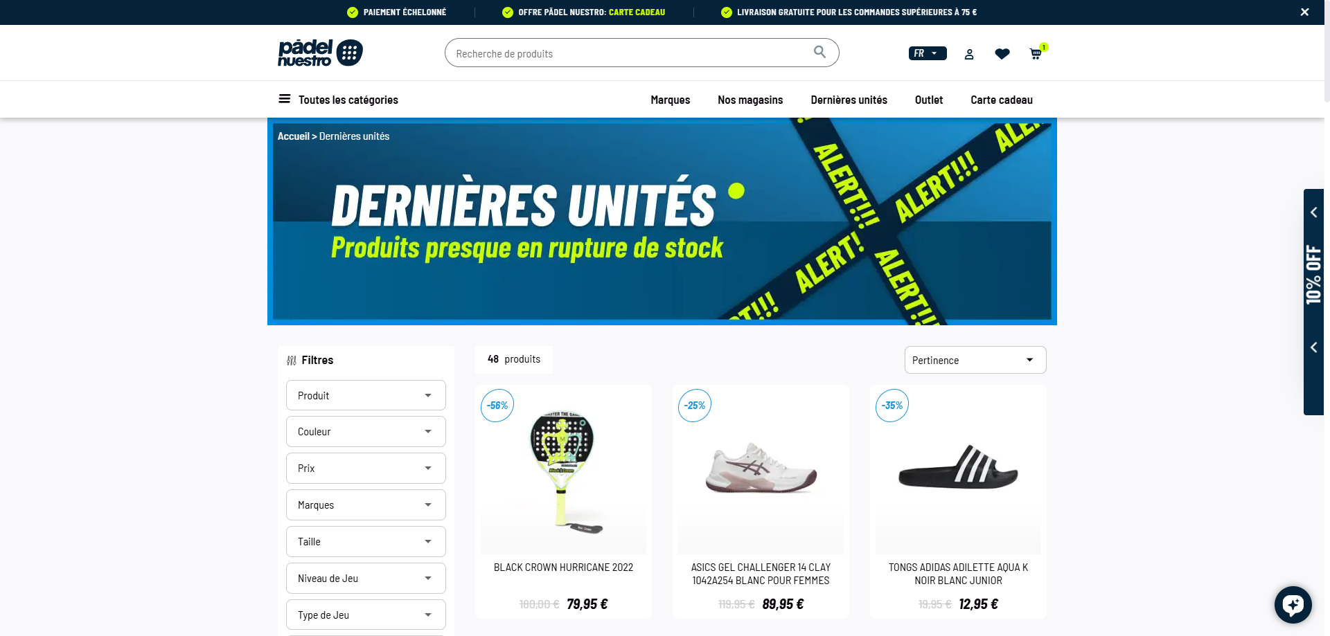 Padel Nuestro Code promo
