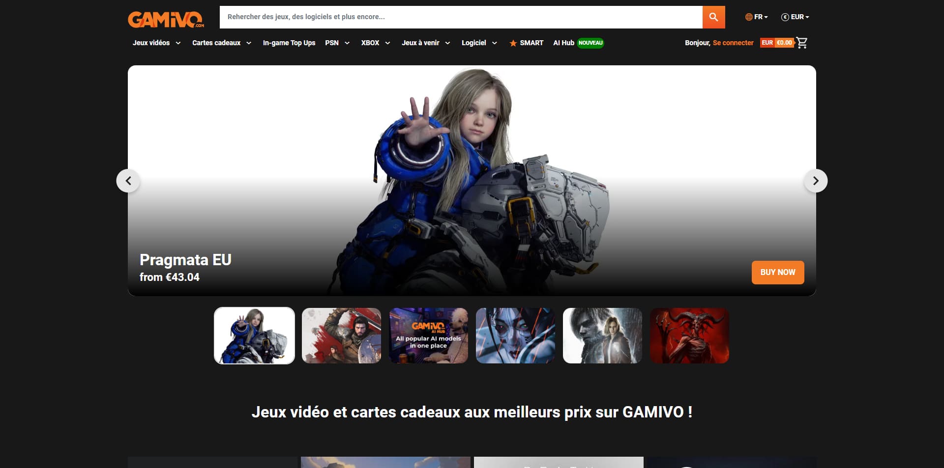 GAMIVO Code de réduction