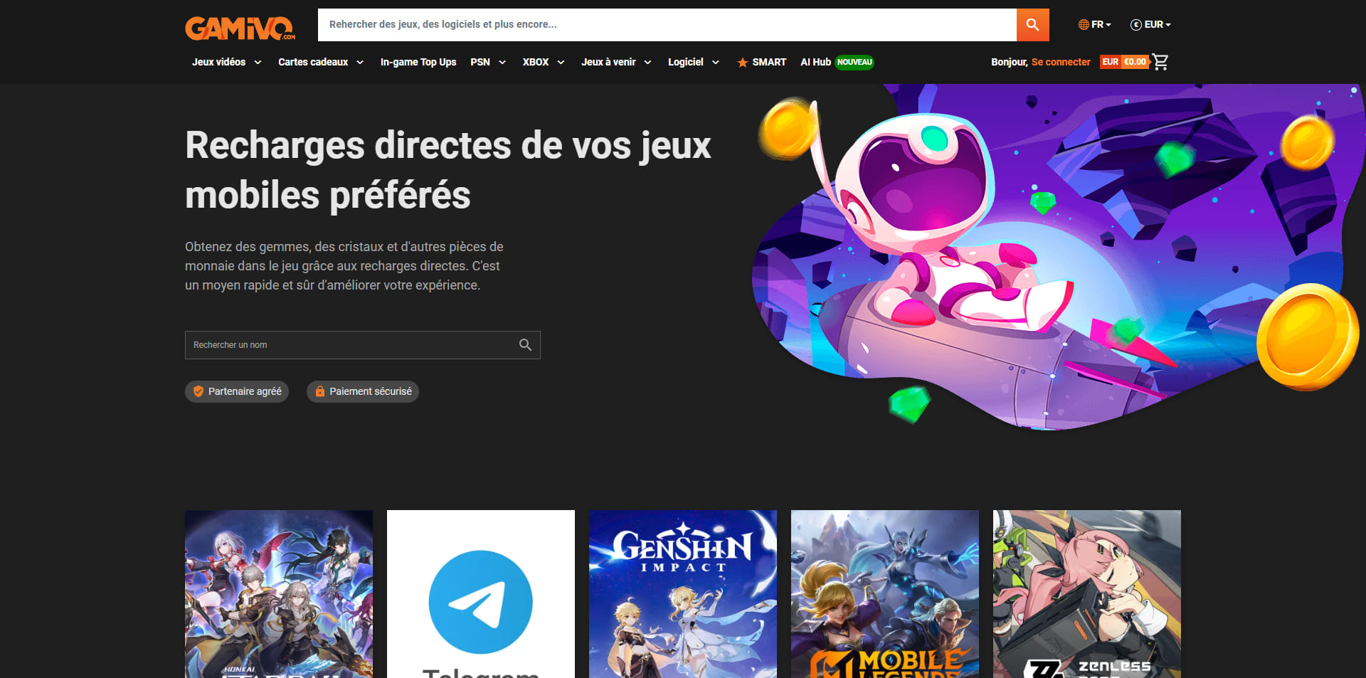GAMIVO Bons de réduction