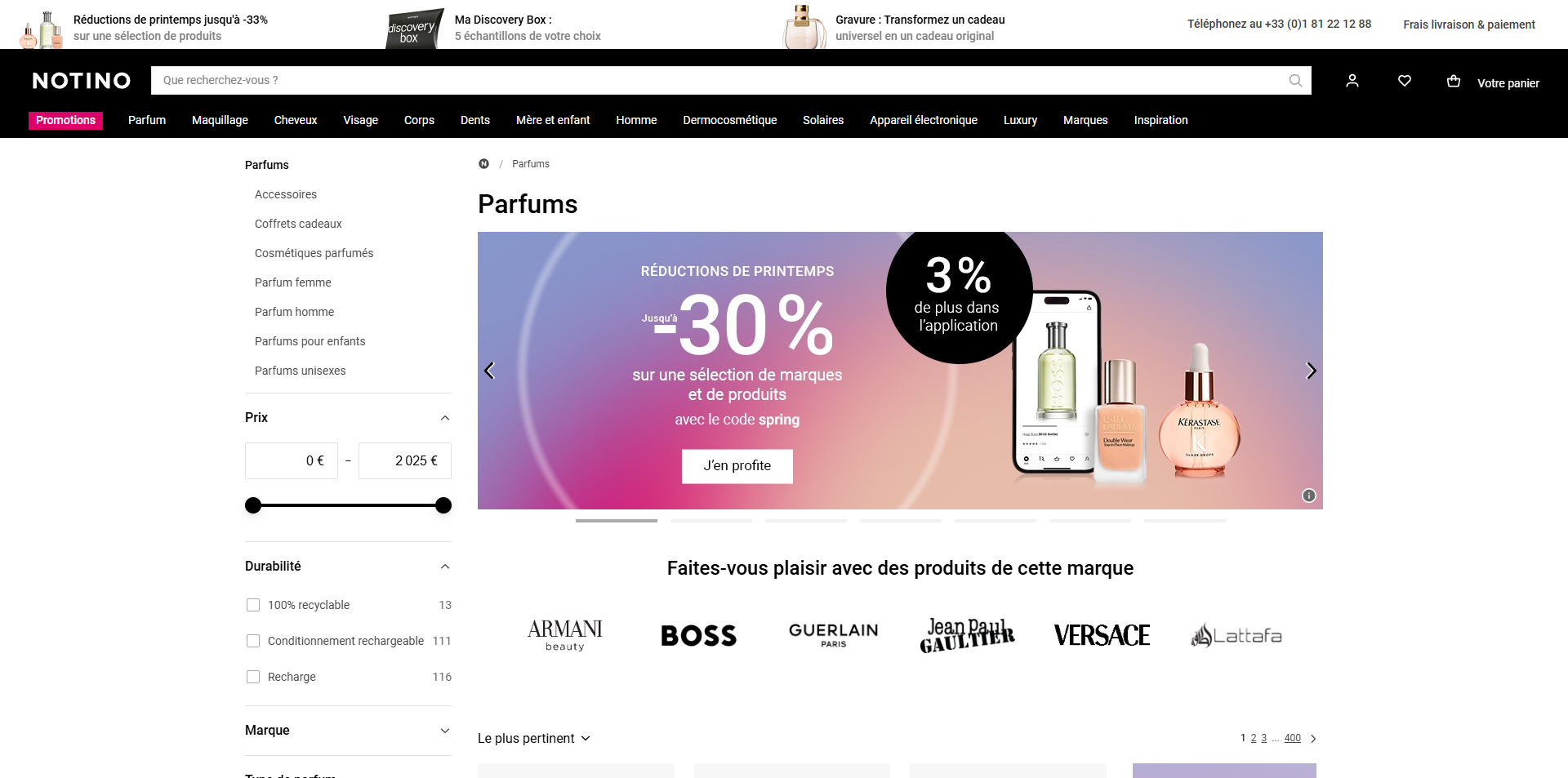 NOTINO Bon d'achat