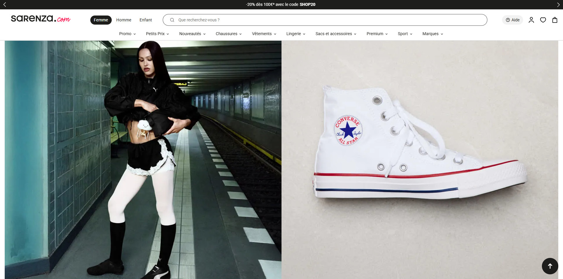Sarenza Bon d'achat