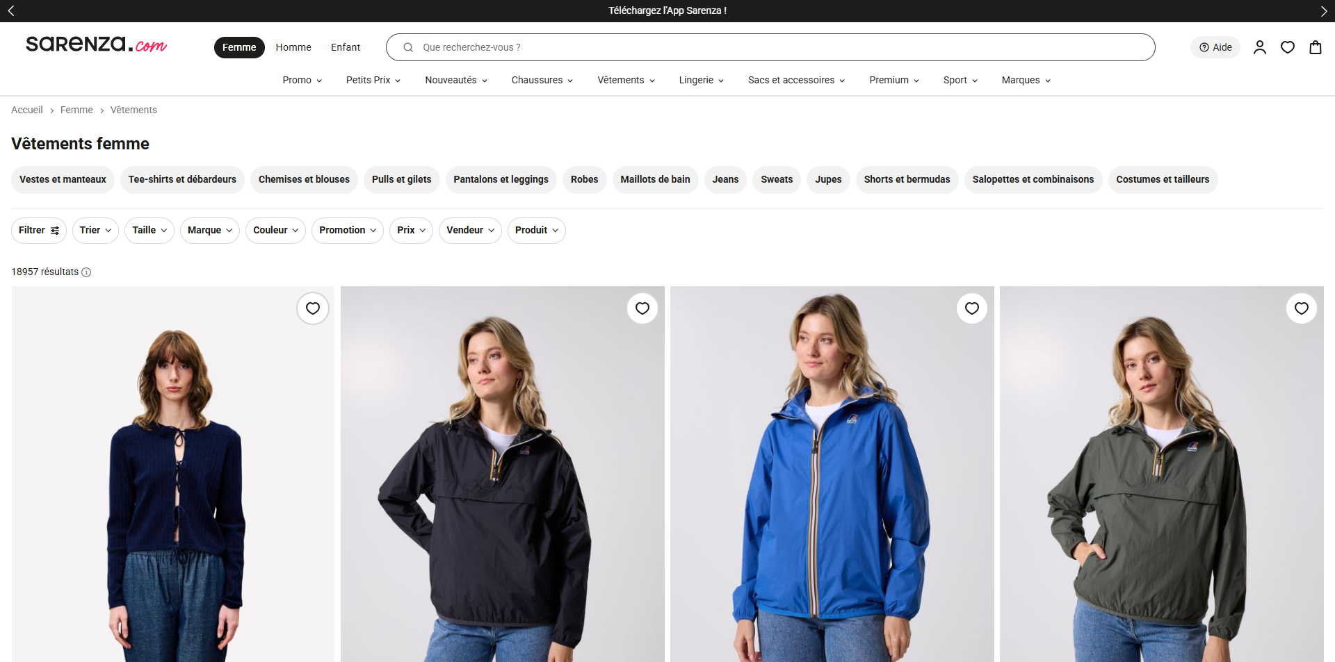 Sarenza Bons de réduction