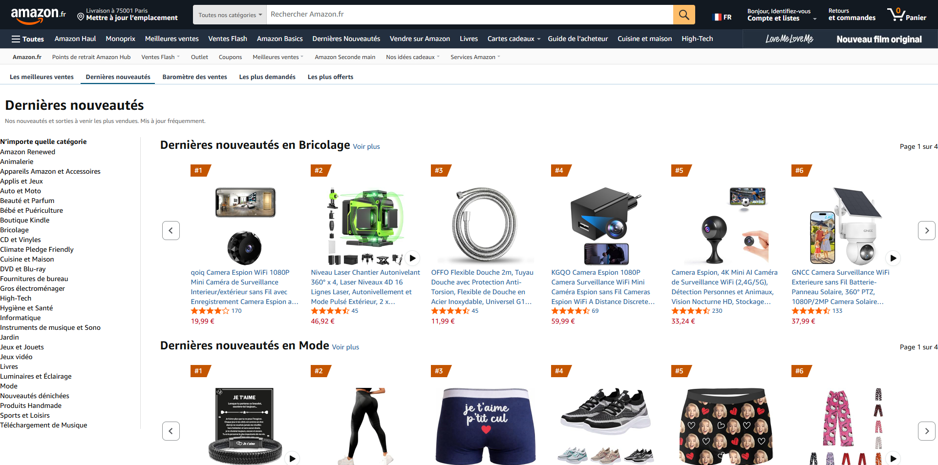 Amazon Bons de réduction