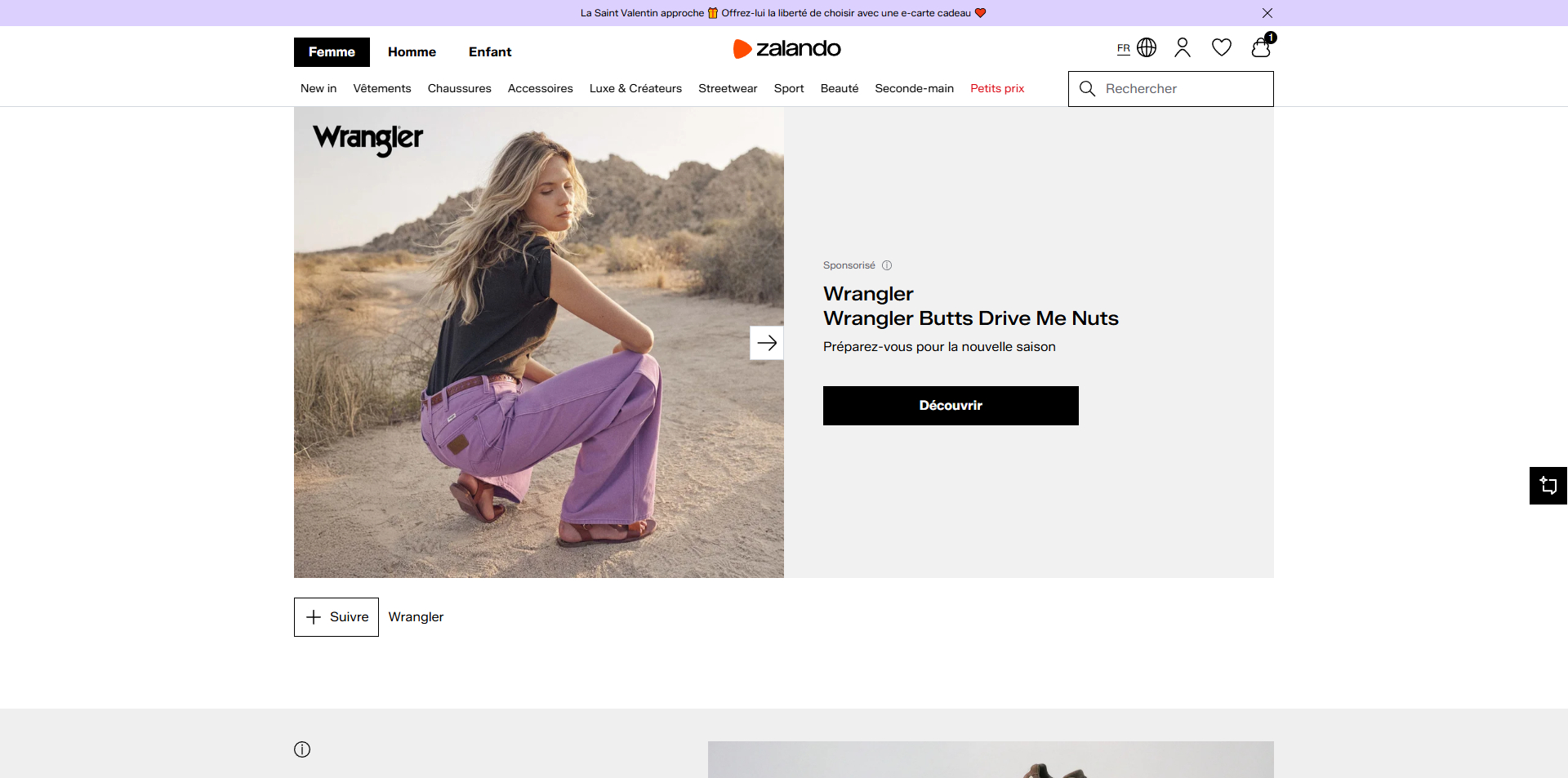 Zalando Code de réduction