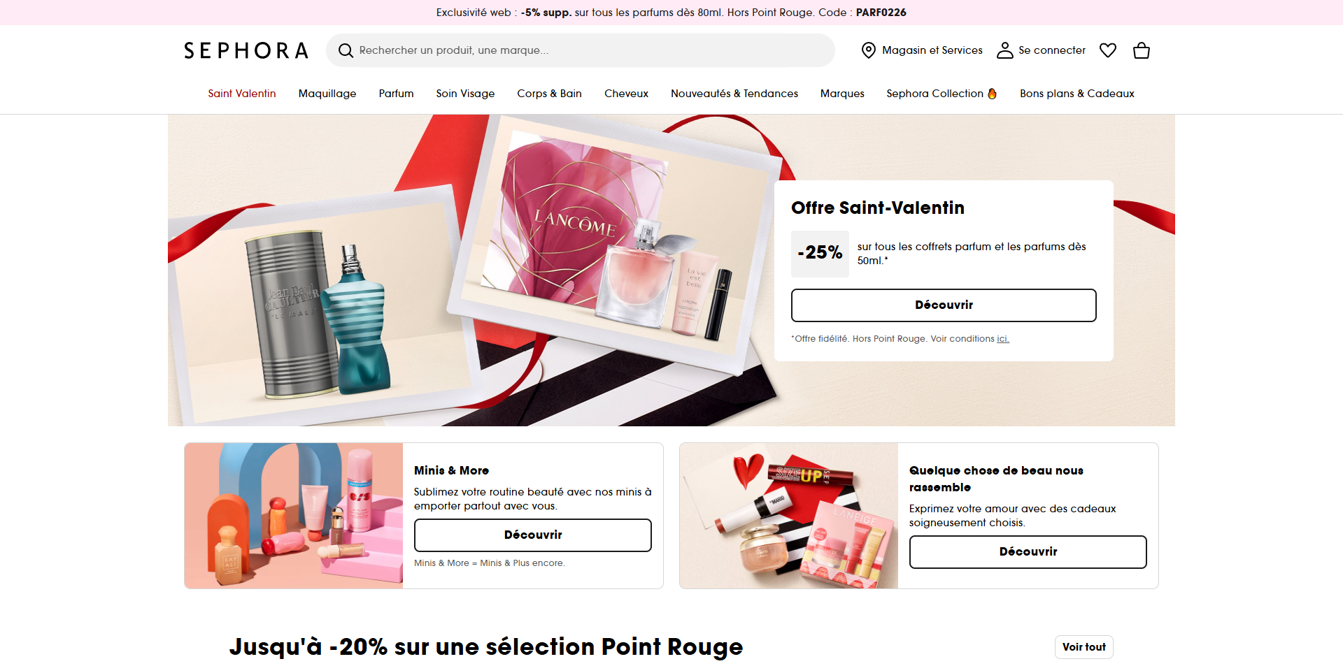 SEPHORA Code de réduction