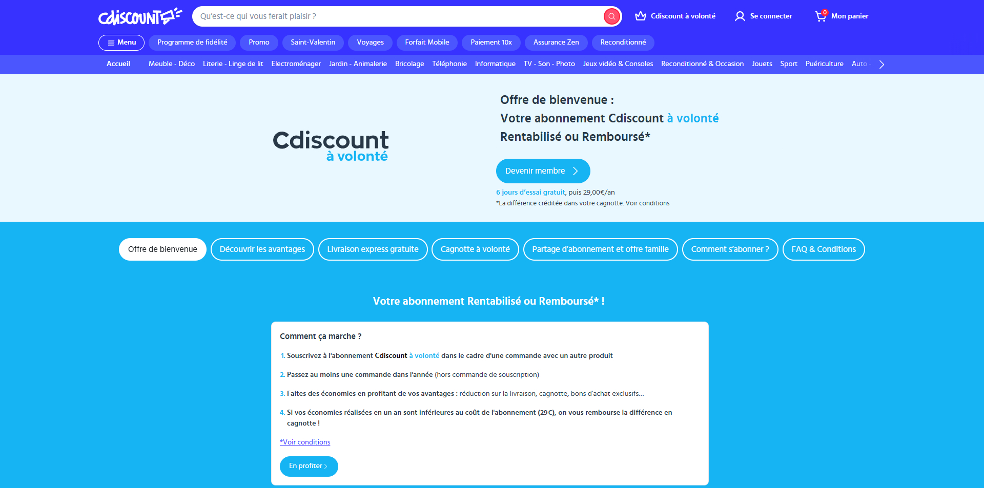 Cdiscount Code de réduction