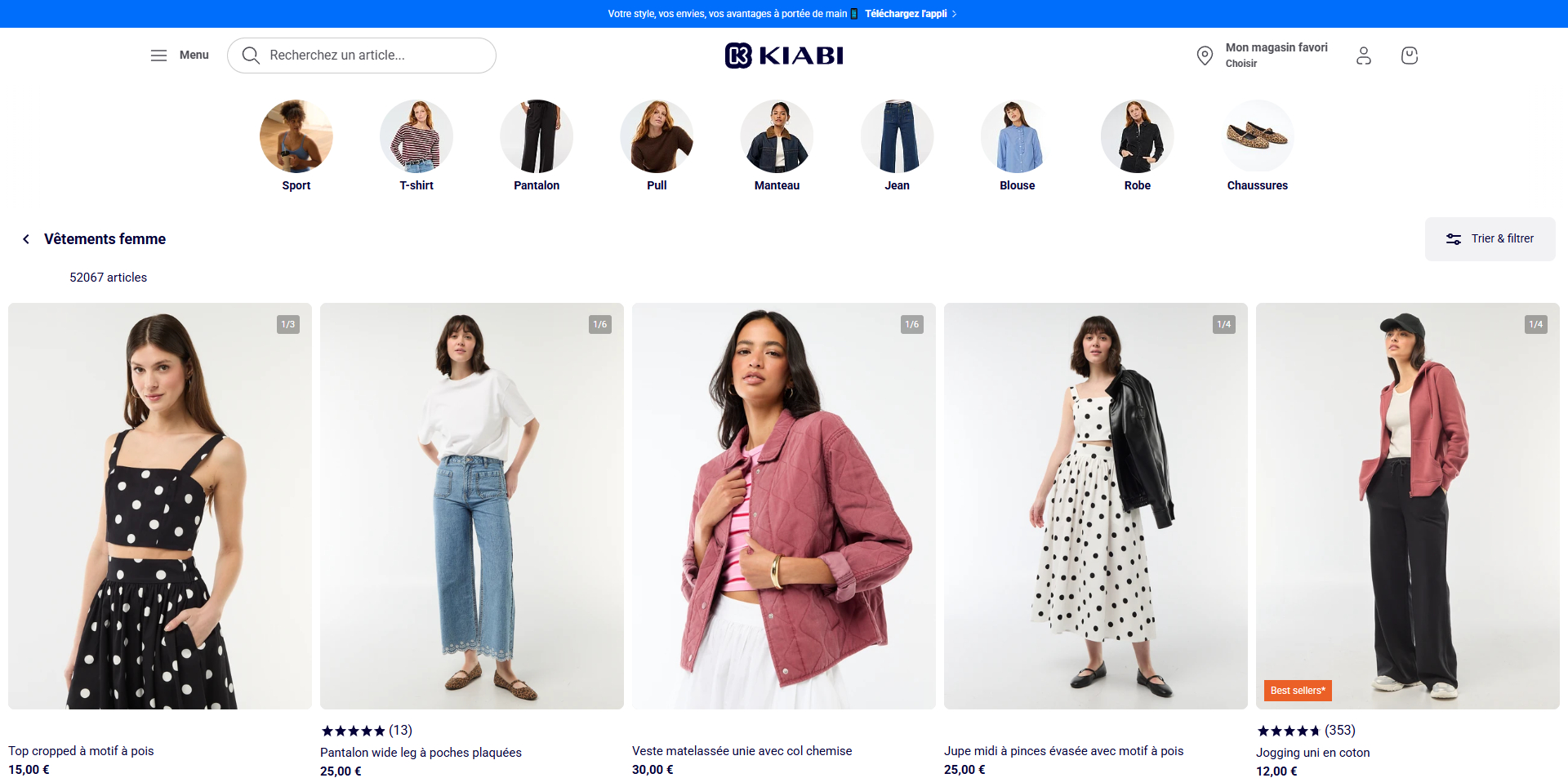 KIABI coupons