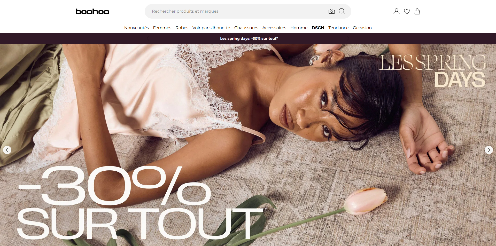 Boohoo Code de réduction