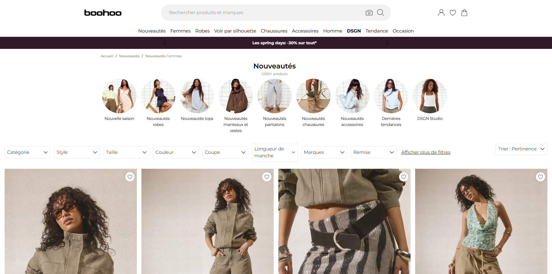 Boohoo Bon d'achat