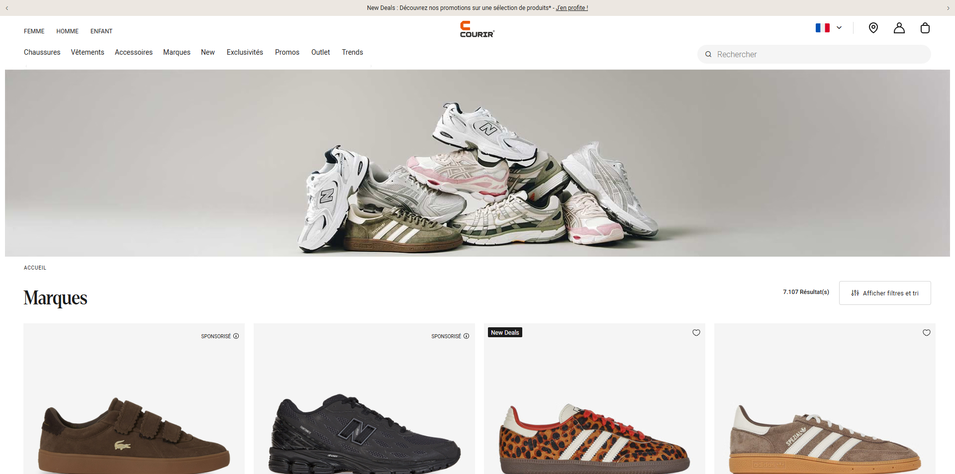 Courir coupons