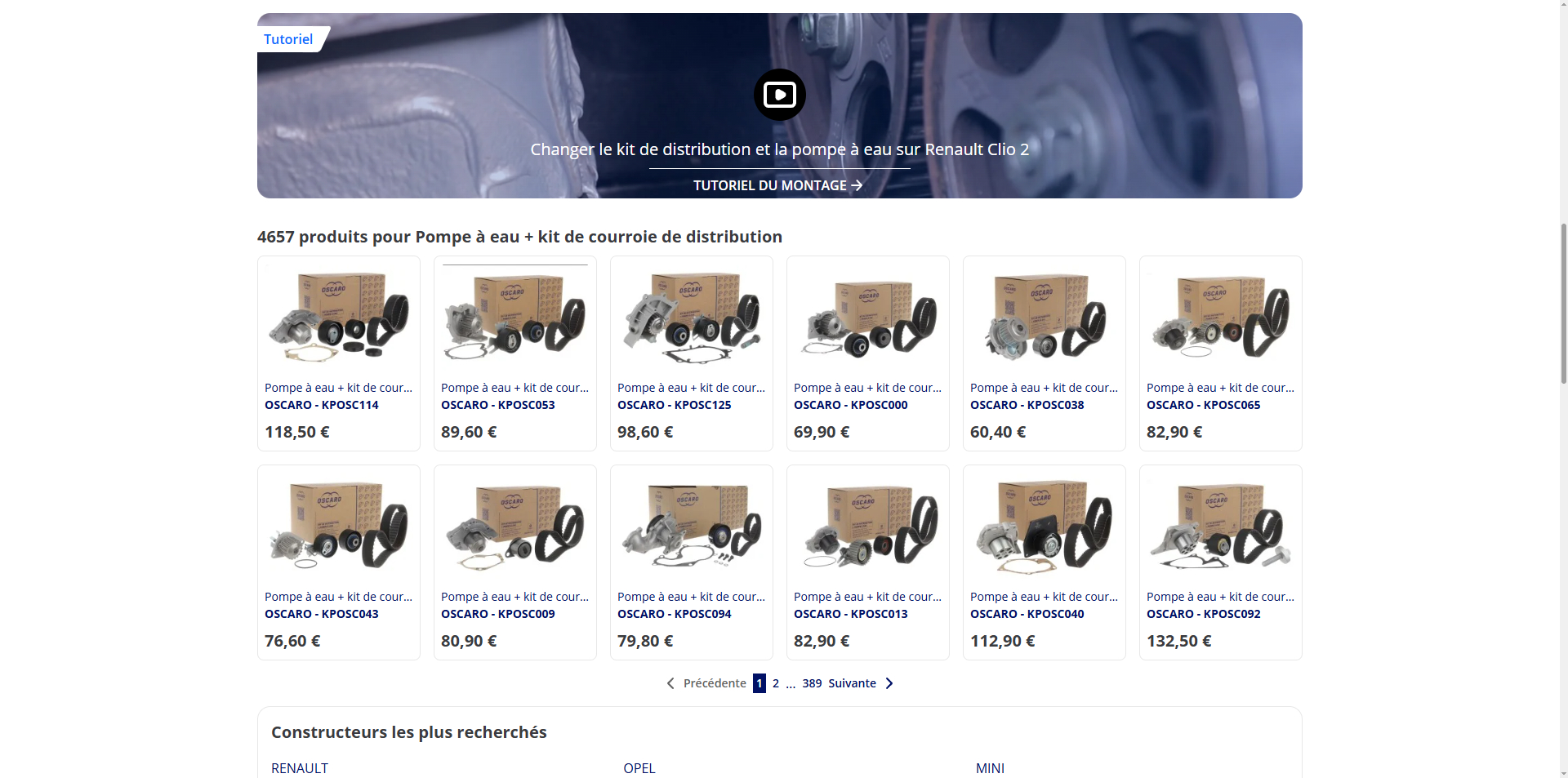Oscaro Code de réduction