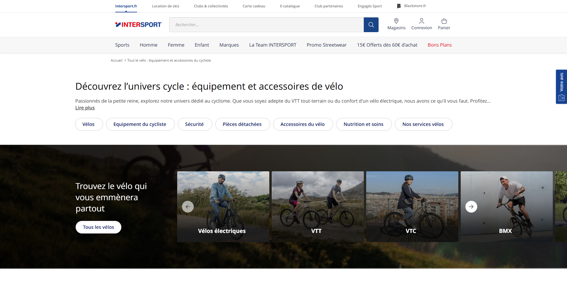 INTERSPORT Bon d'achat