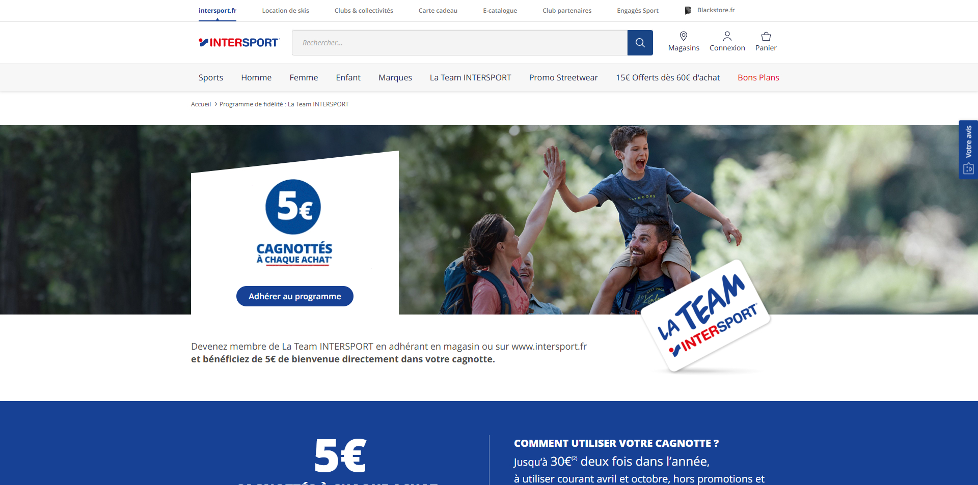 INTERSPORT Bons de réduction