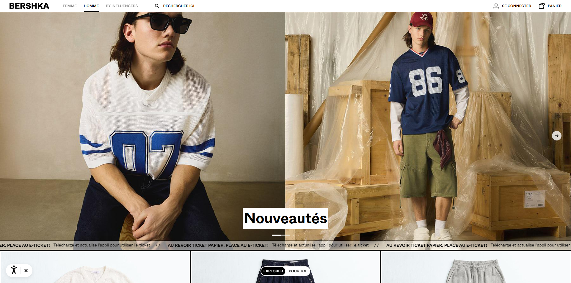 BERSHKA Bon d'achat
