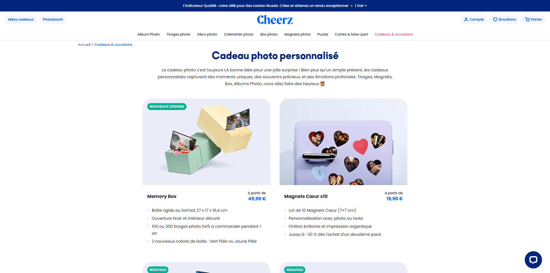 Cheerz Code de réduction