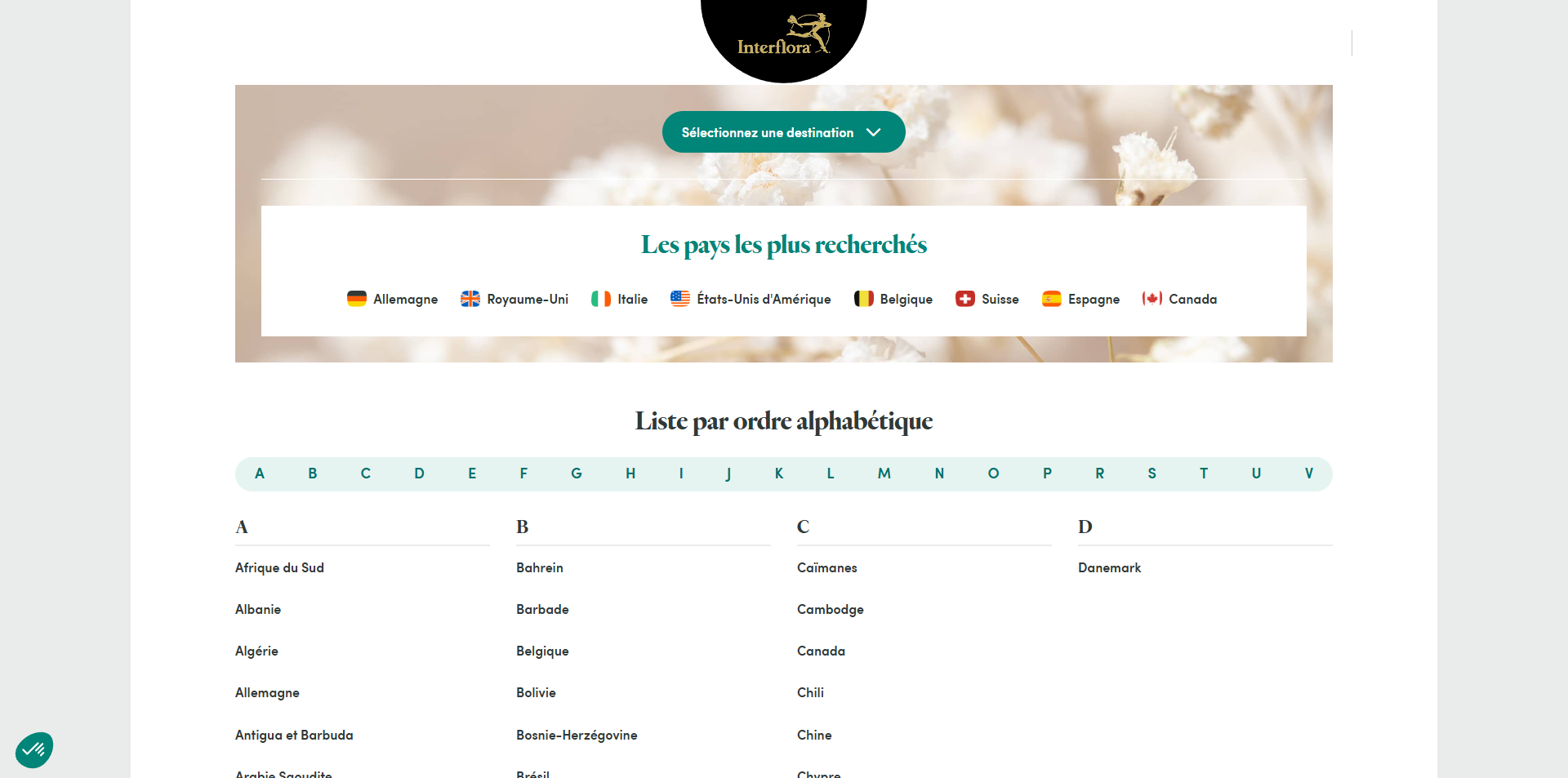 Interflora Code promo