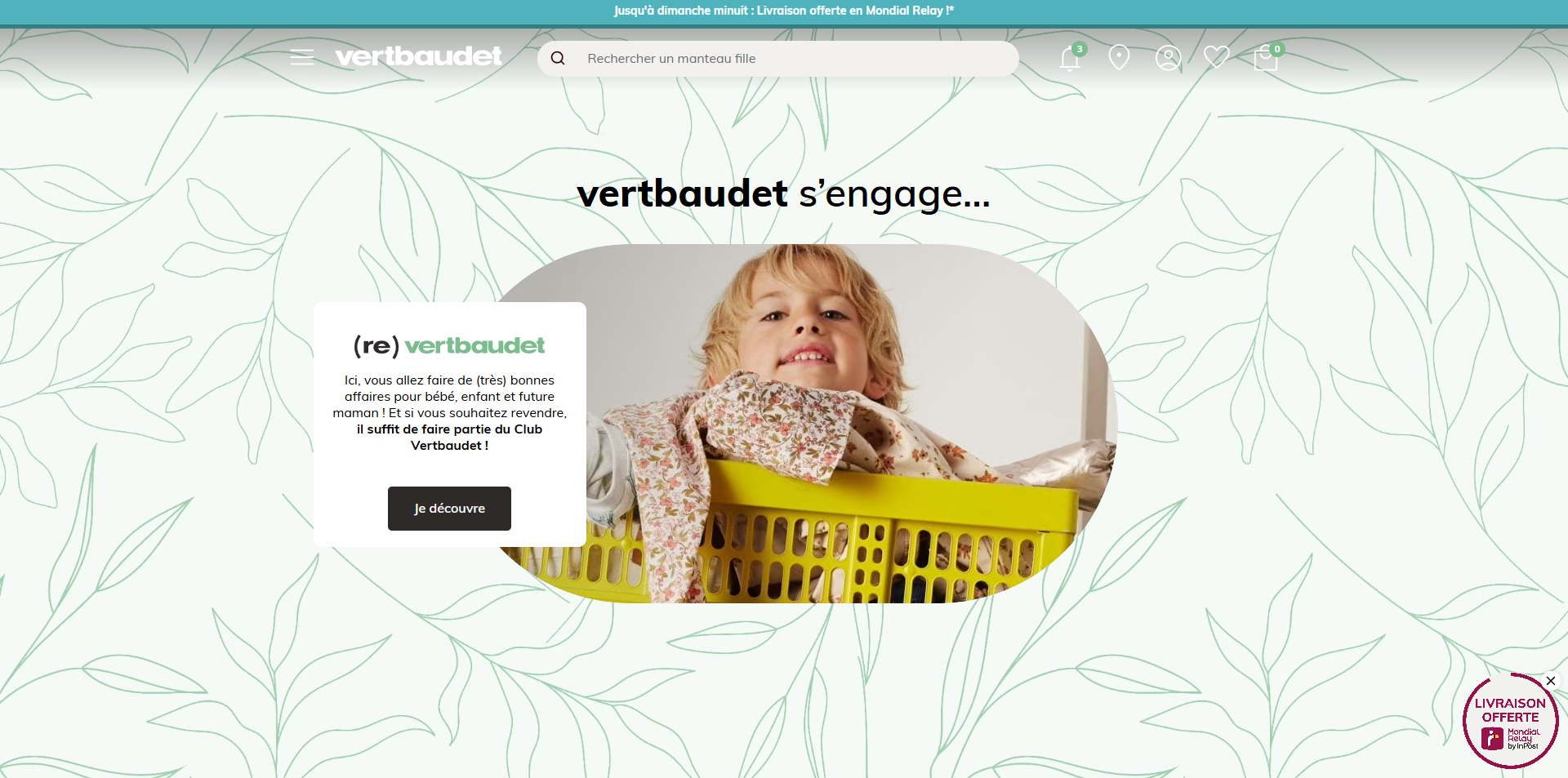 Vertbaudet Code promo