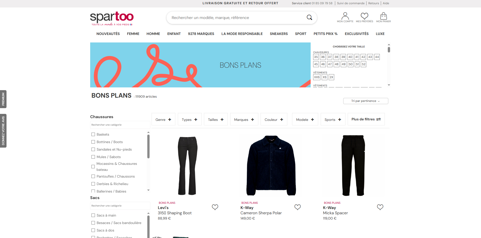 Spartoo Code promo
