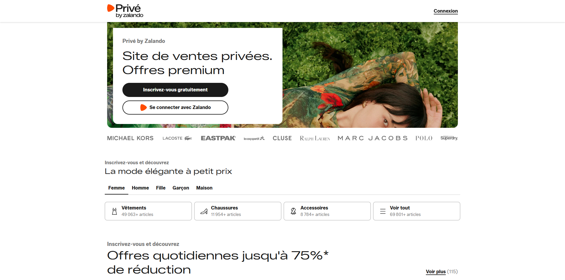 Zalando Privé Code de réduction