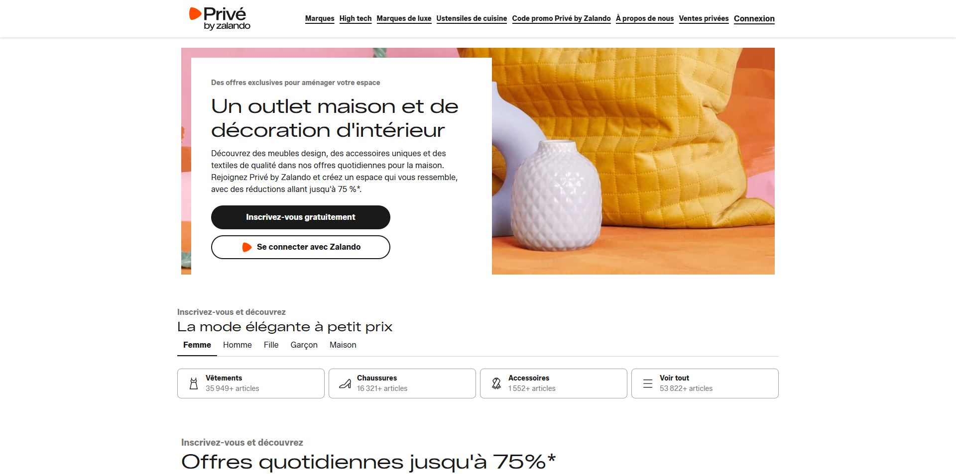 Zalando Privé Code promo