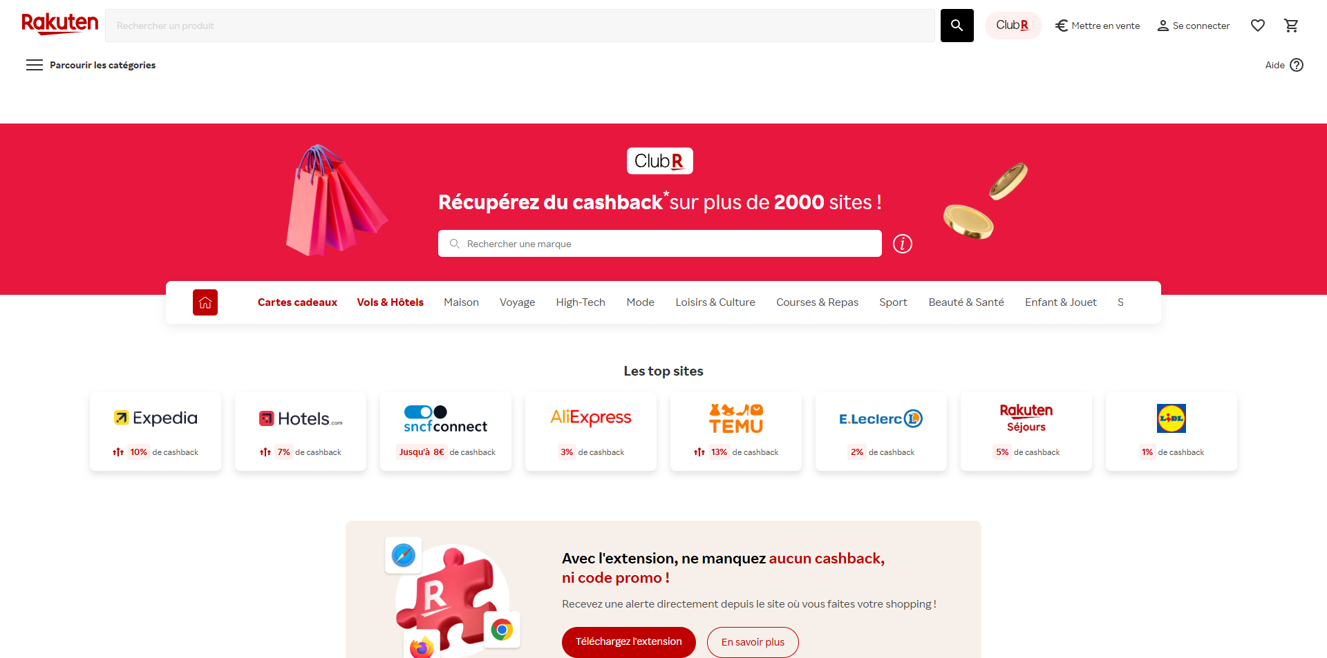 Rakuten Code promo