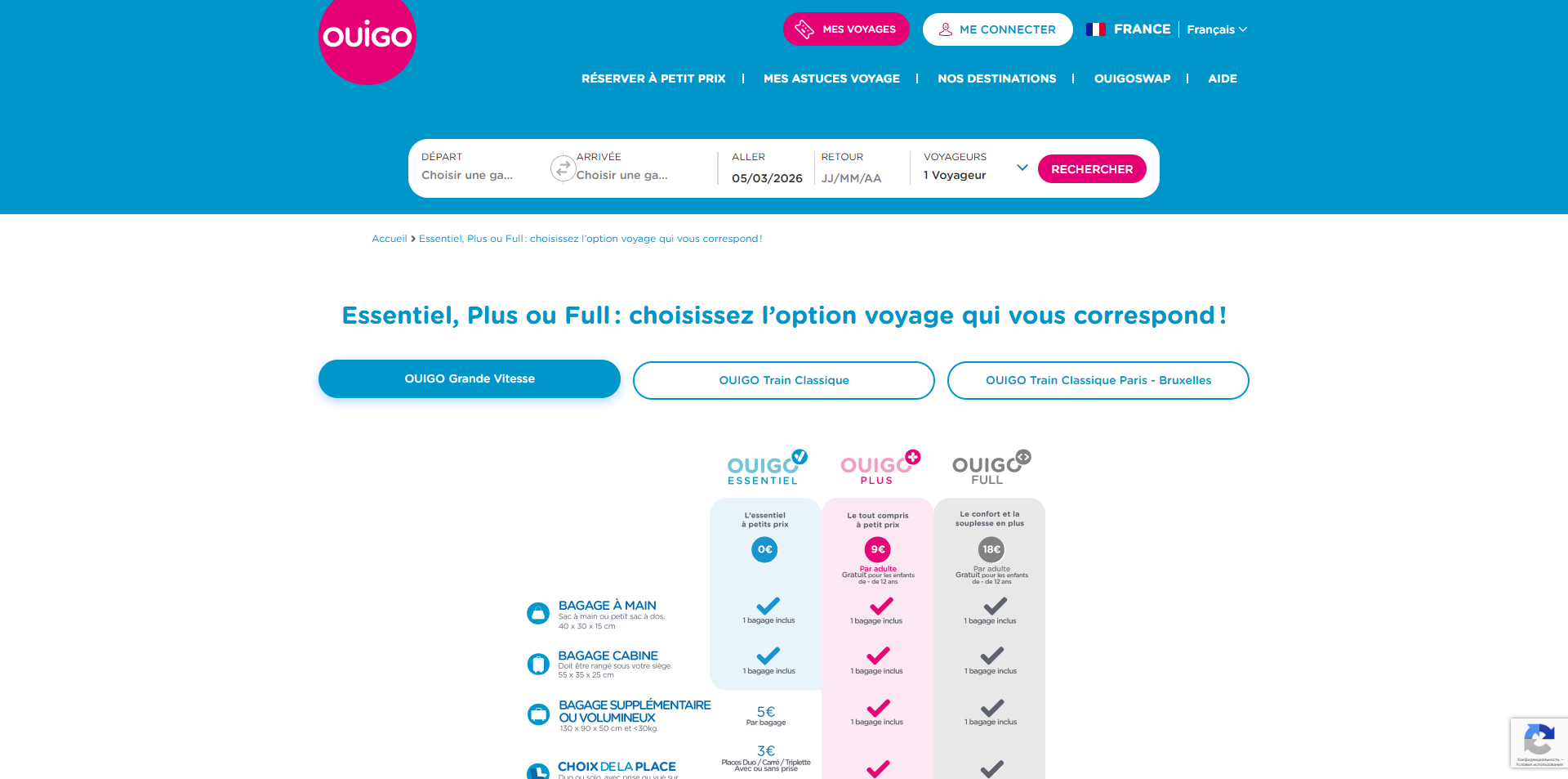 Ouigo Code promo