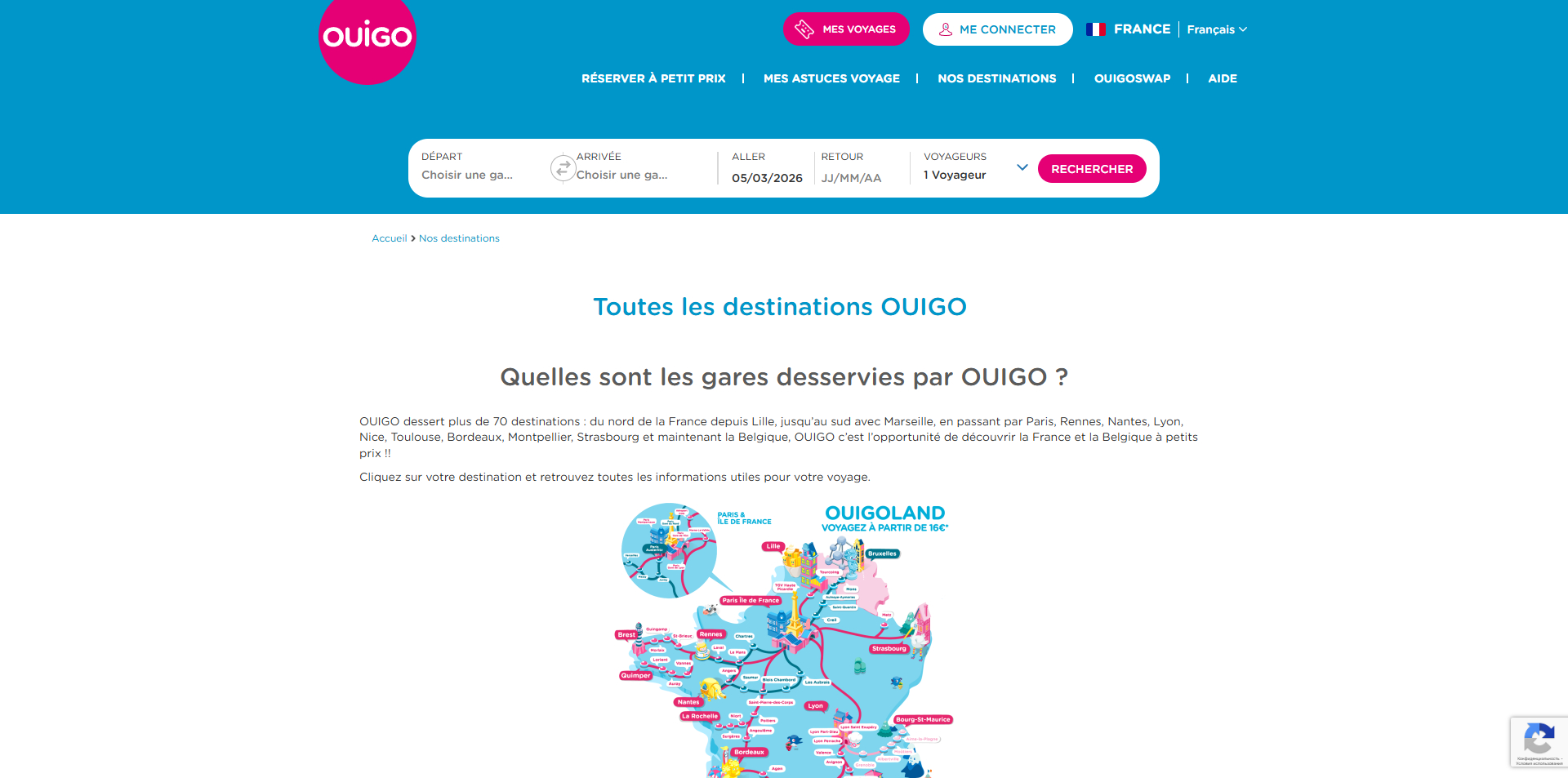 Ouigo Bons de réduction