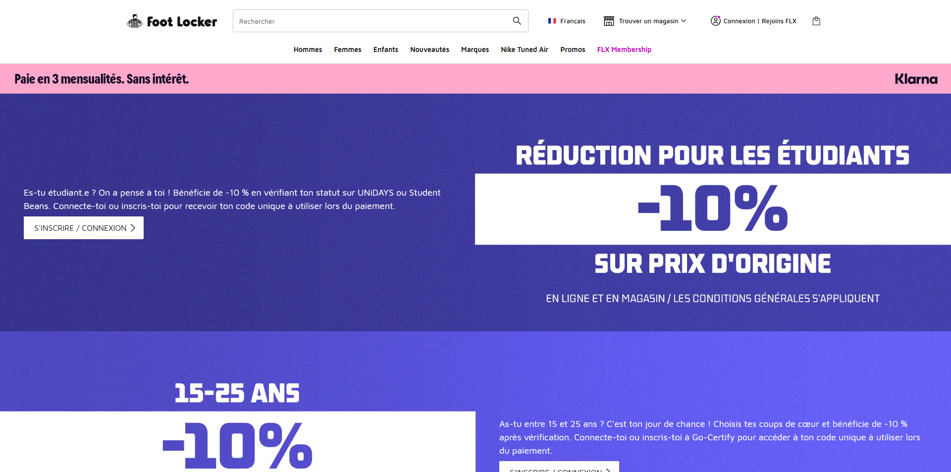 Foot Locker Code de réduction