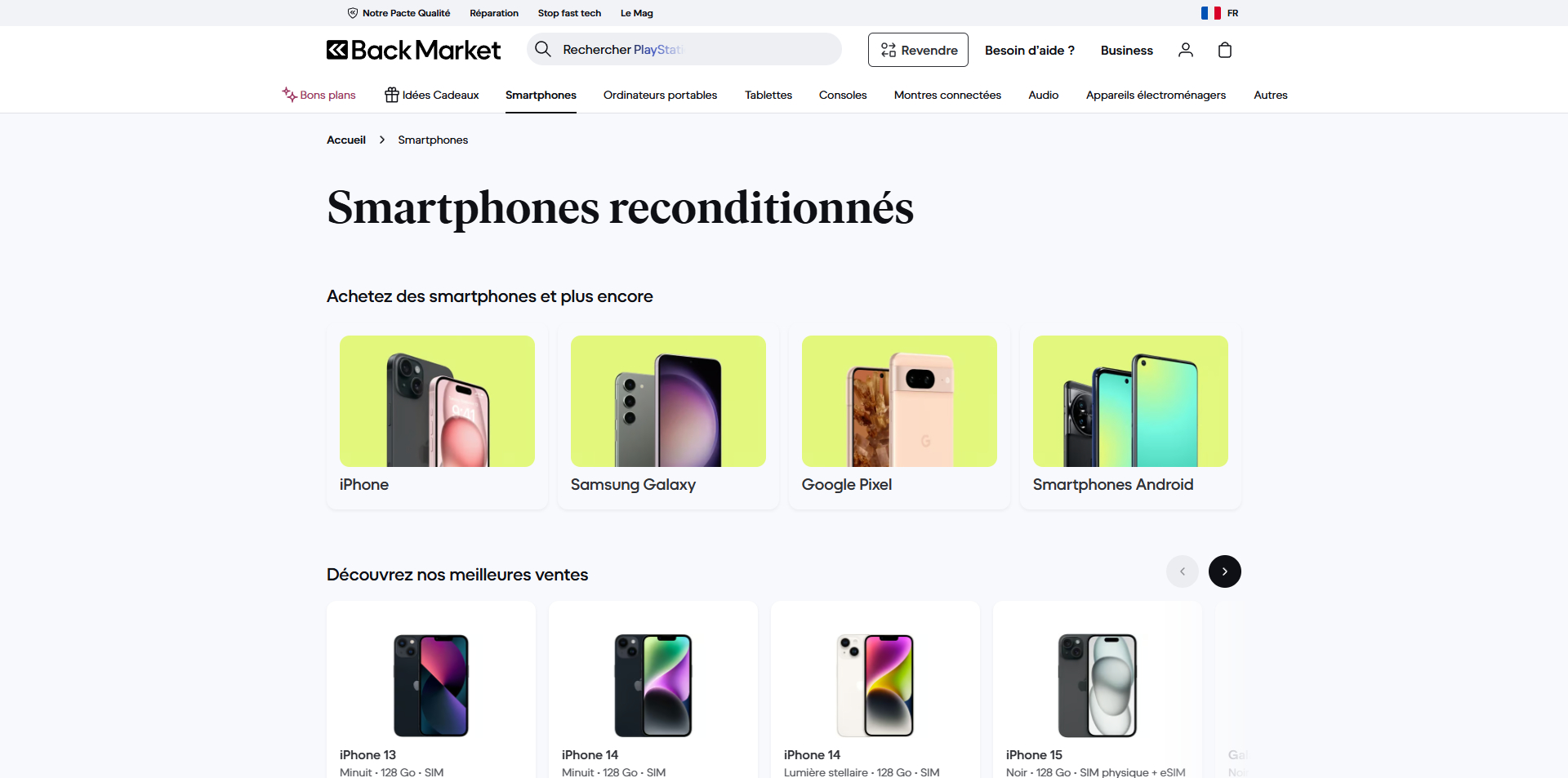 Back Market Bons de réduction