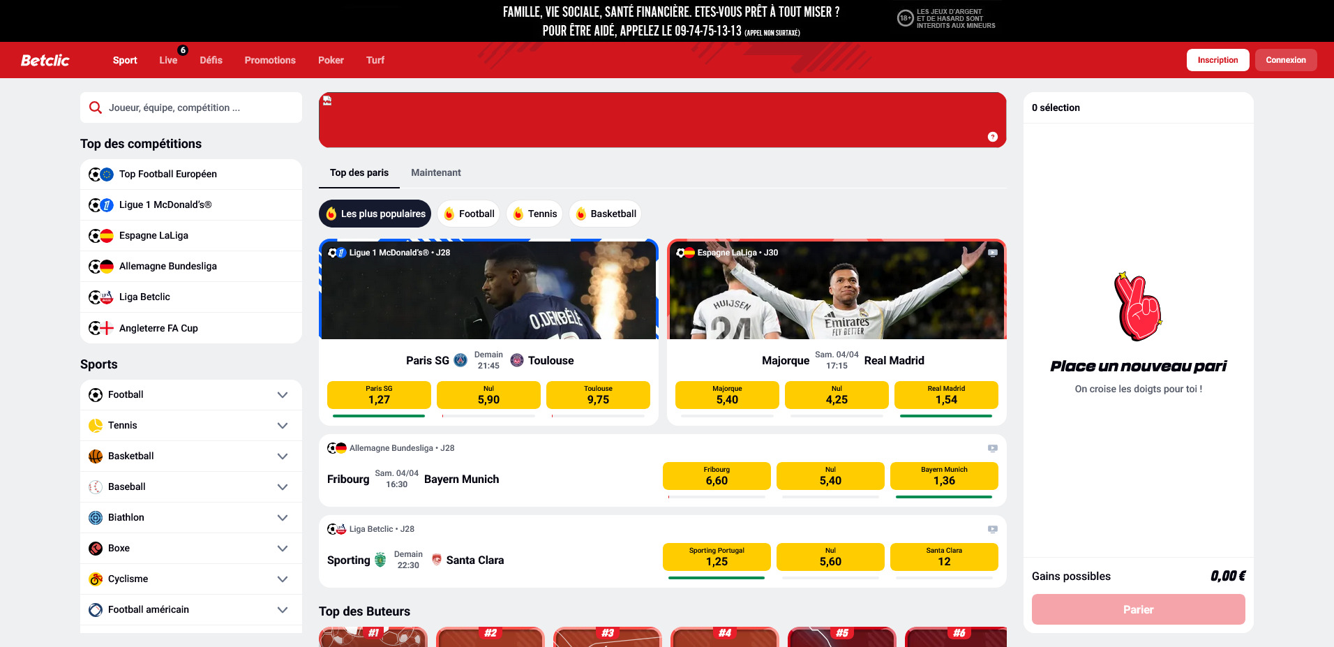 Betclic Code de réduction