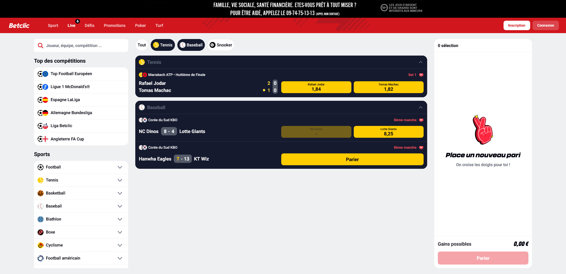 Betclic Code promo