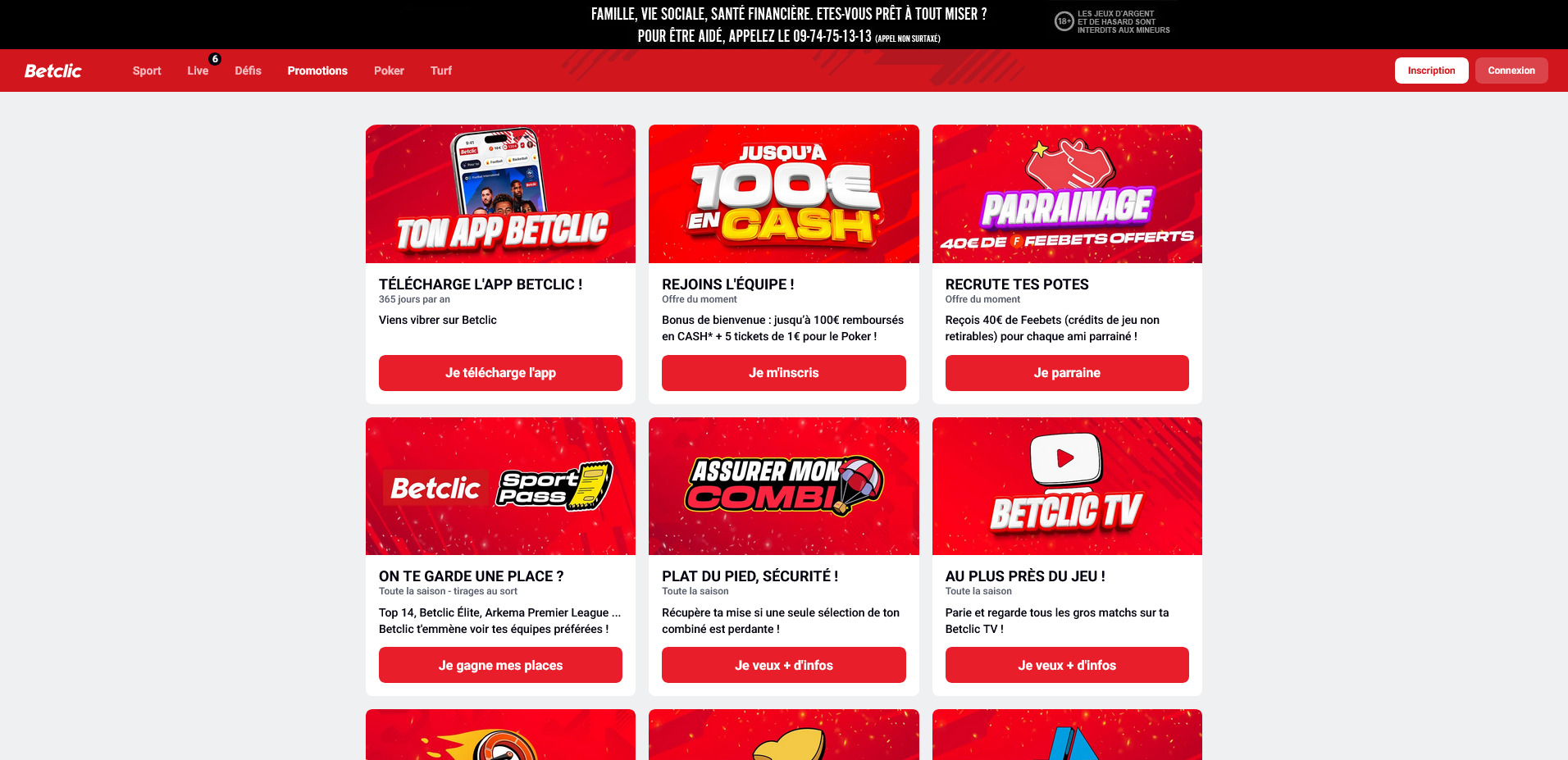 Betclic Bon d'achat