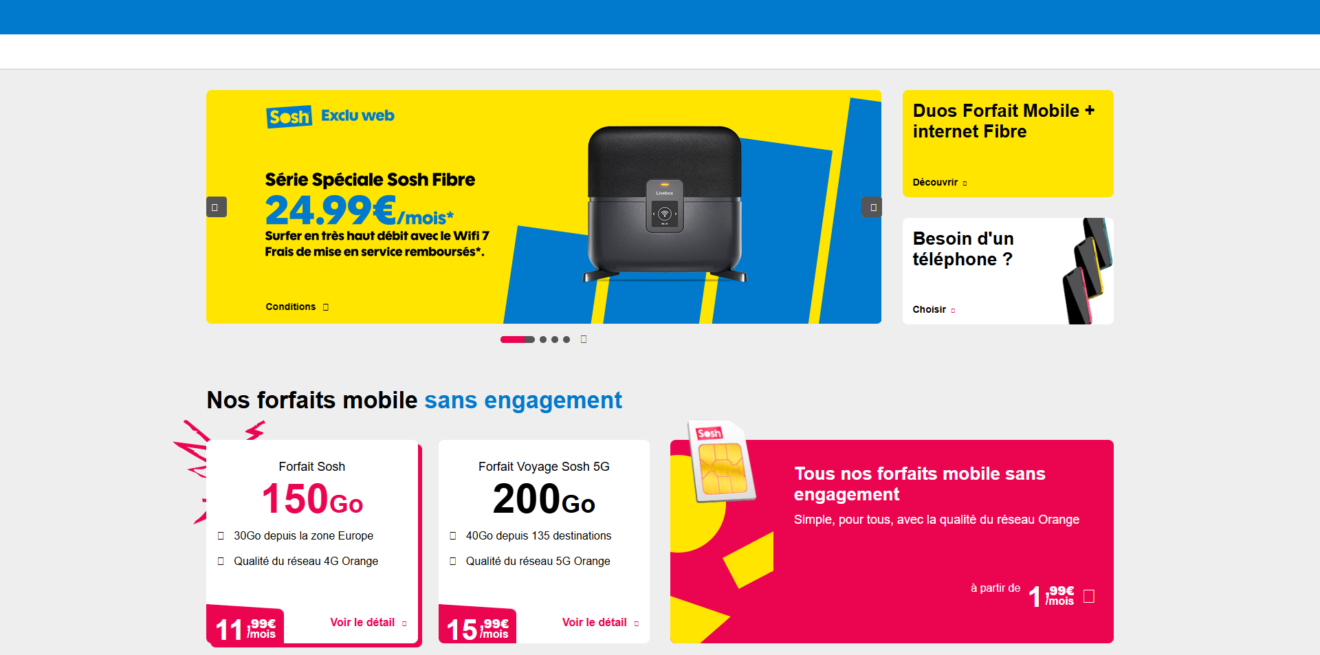 Sosh Code de réduction