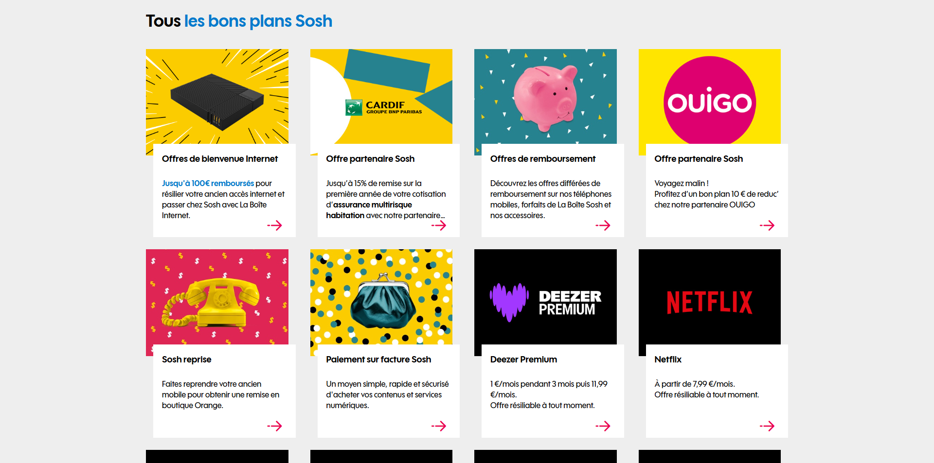 Sosh Code promo