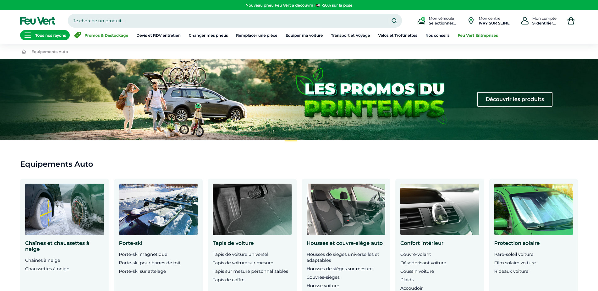 Feu Vert Code promo