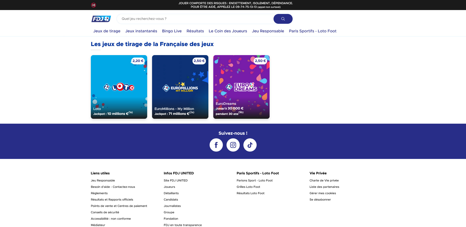FDJ Bon d'achat