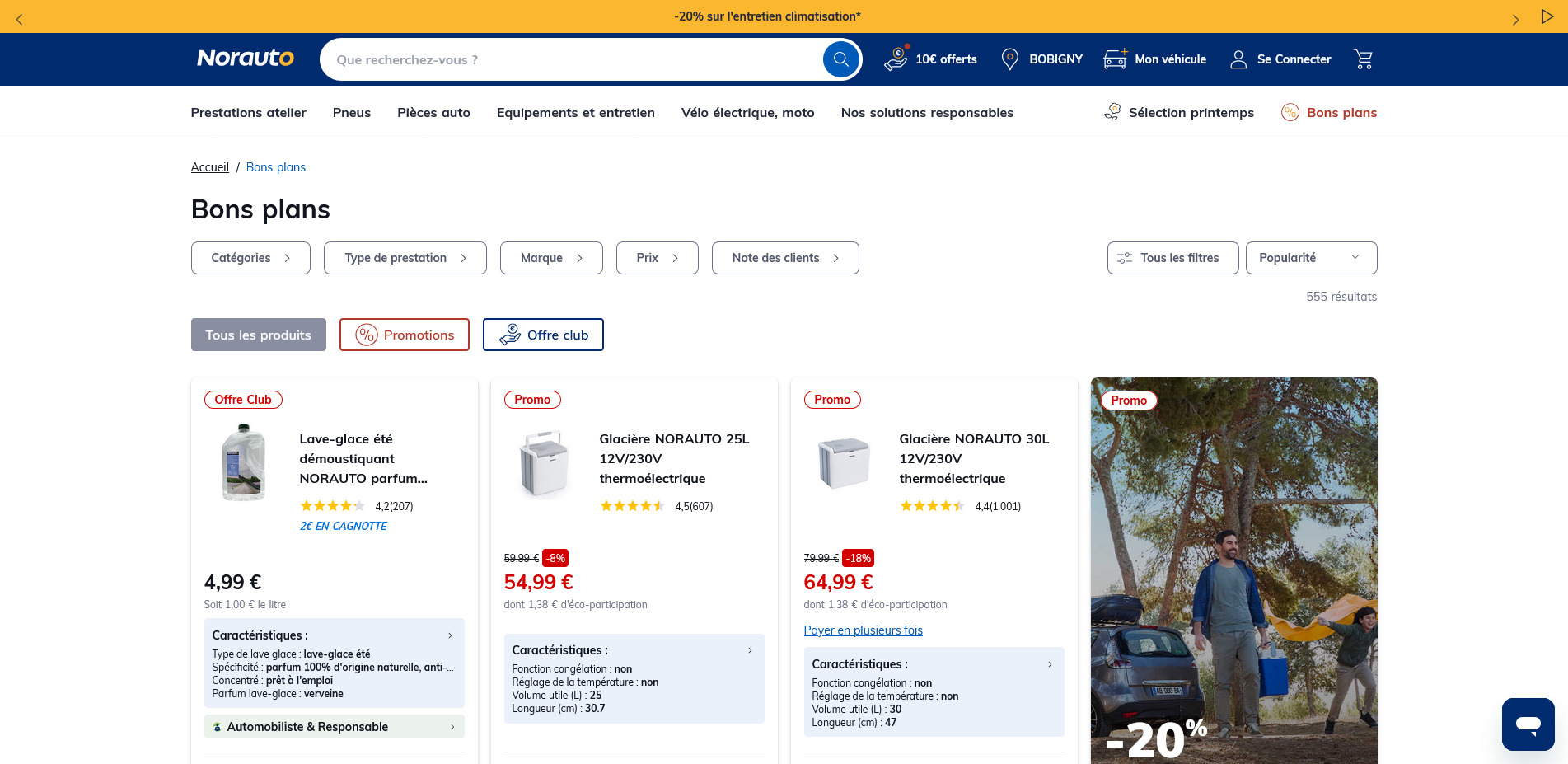 Norauto Bons de réduction