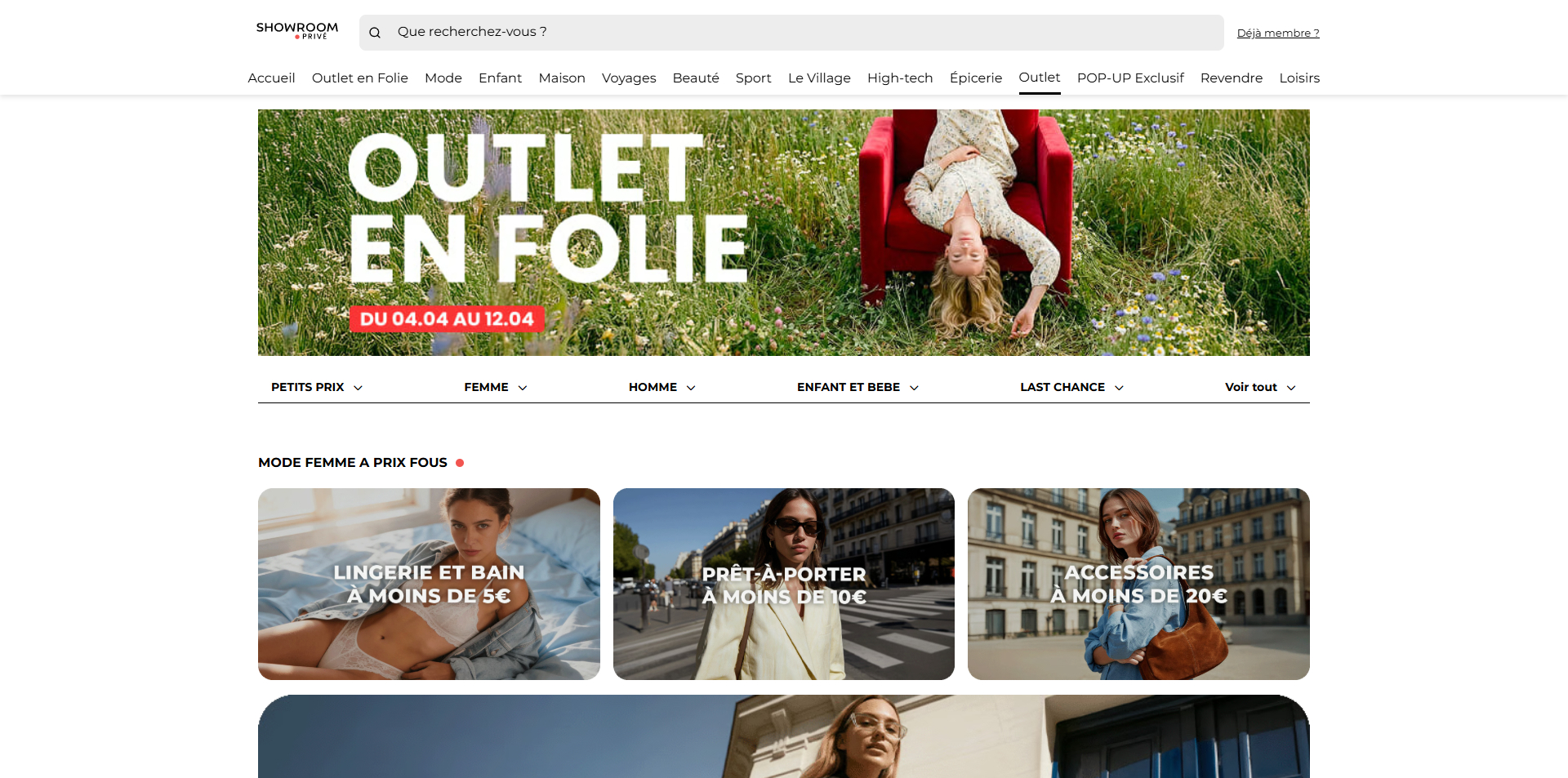 ShowroomPrivé Bons de réduction