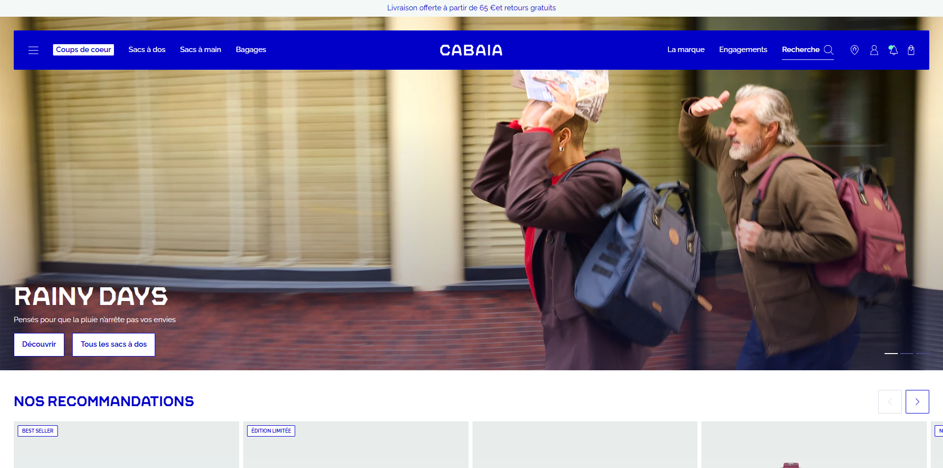 CABAIA Code de réduction