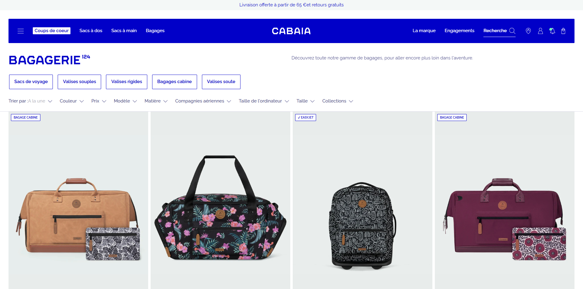CABAIA Bons de réduction