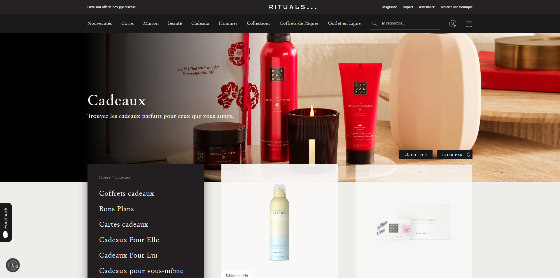 Rituals Bons de réduction