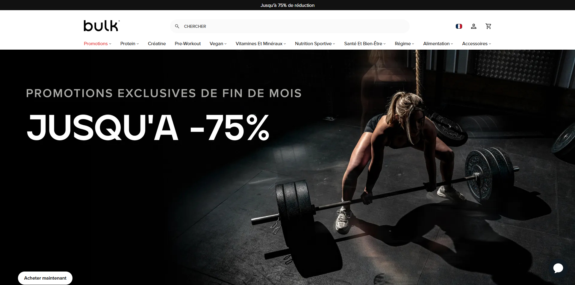 Bulk Code de réduction